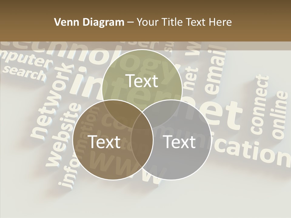 Helping Hand Touching Aging PowerPoint Template