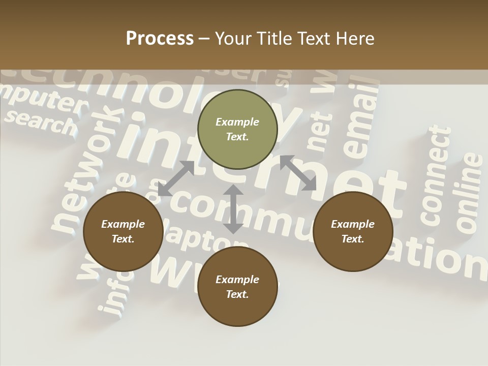 Helping Hand Touching Aging PowerPoint Template