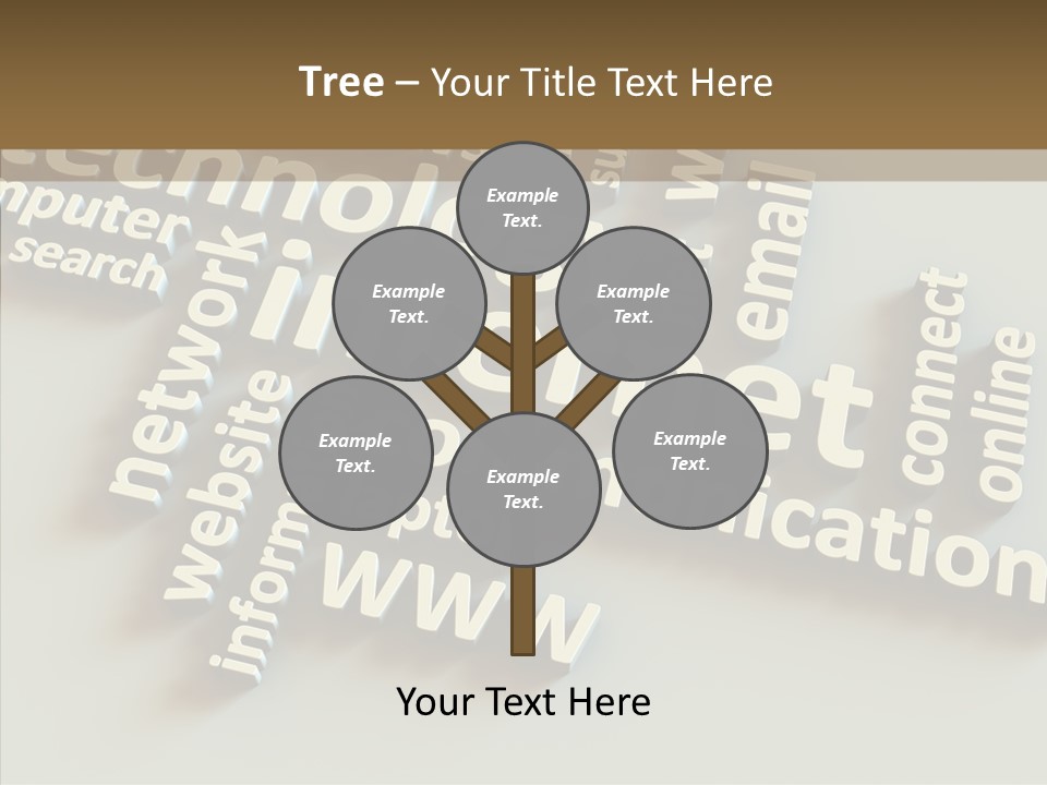 Helping Hand Touching Aging PowerPoint Template