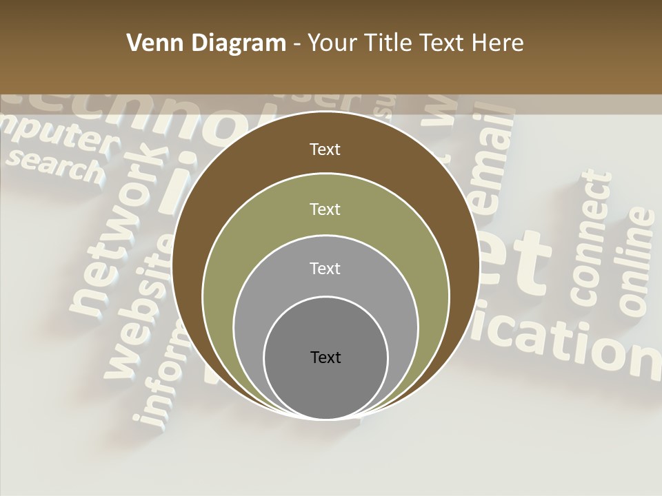 Helping Hand Touching Aging PowerPoint Template