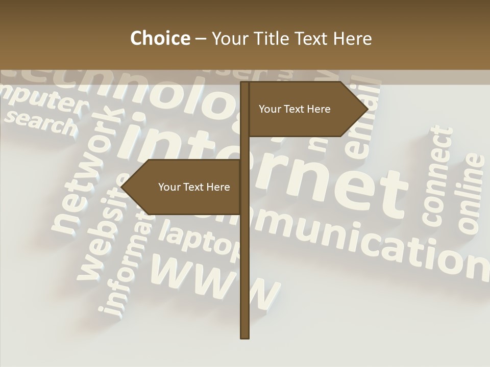 Helping Hand Touching Aging PowerPoint Template