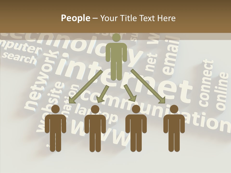 Helping Hand Touching Aging PowerPoint Template