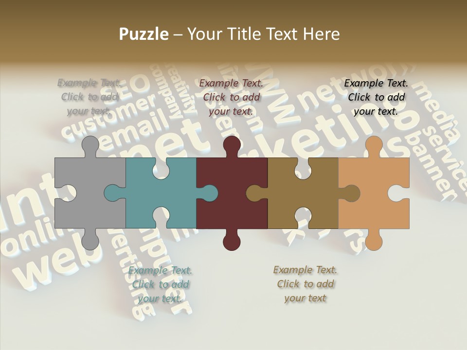 Togetherness Closeup Human PowerPoint Template