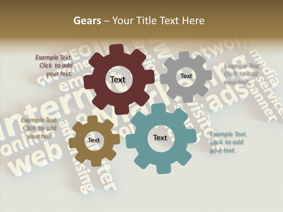 Togetherness Closeup Human PowerPoint Template