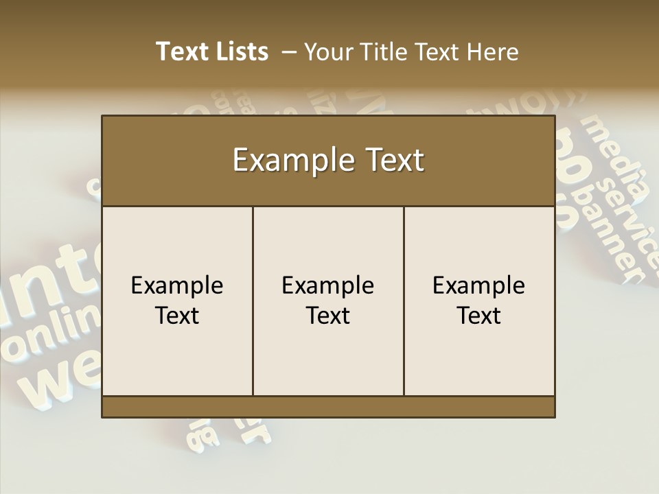 Togetherness Closeup Human PowerPoint Template