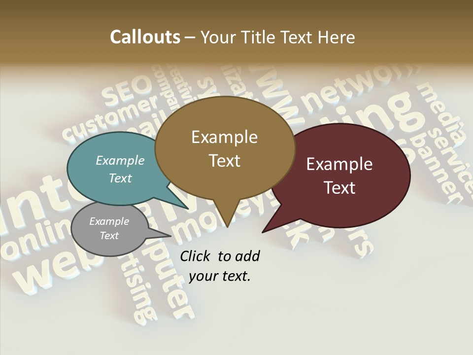 Togetherness Closeup Human PowerPoint Template