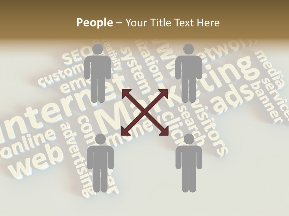 Togetherness Closeup Human PowerPoint Template