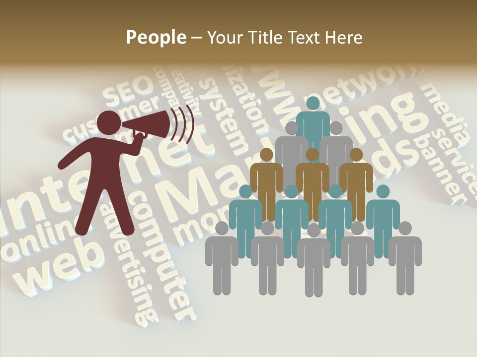 Togetherness Closeup Human PowerPoint Template