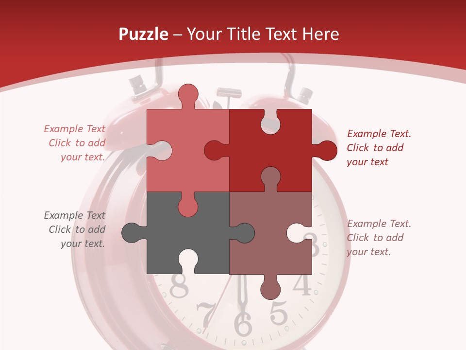 Elderly Finger White Background PowerPoint Template