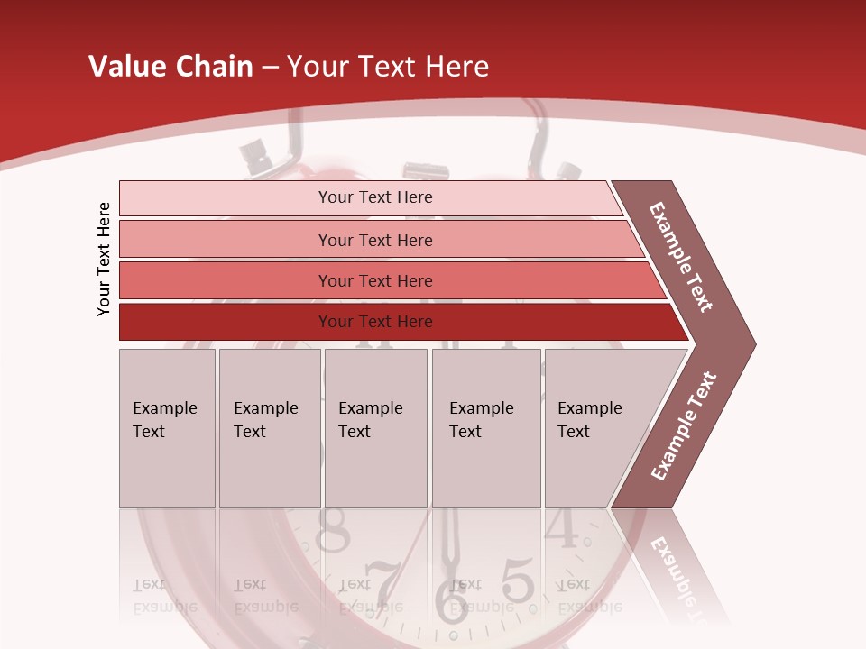 Elderly Finger White Background PowerPoint Template