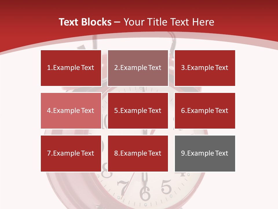 Elderly Finger White Background PowerPoint Template