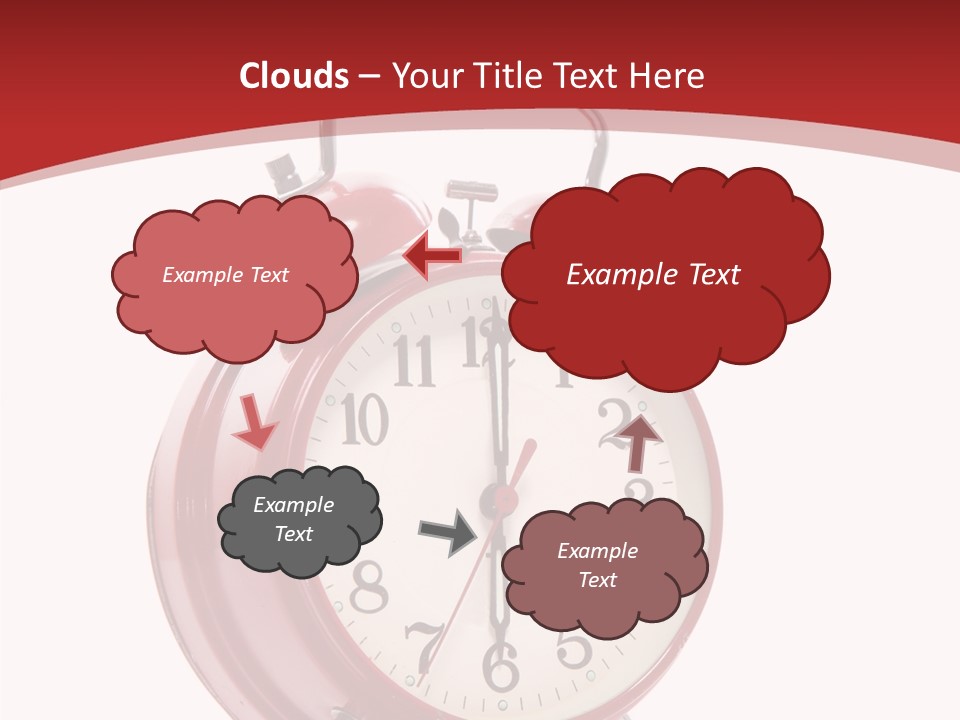 Elderly Finger White Background PowerPoint Template