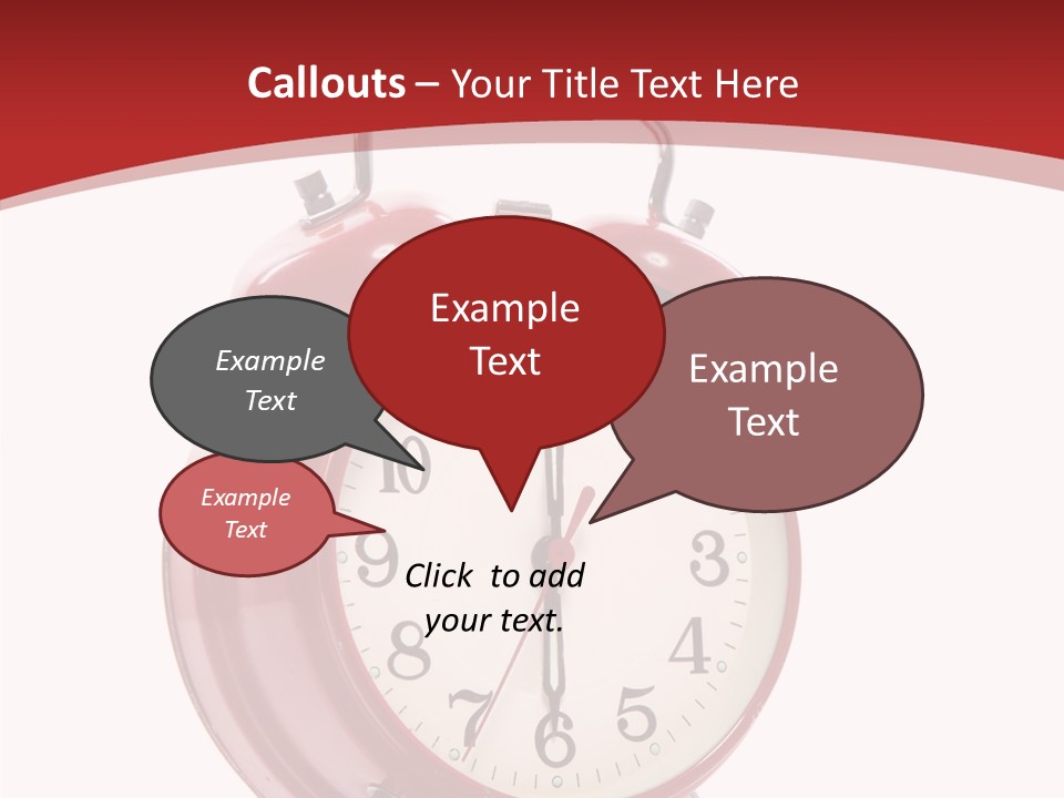 Elderly Finger White Background PowerPoint Template