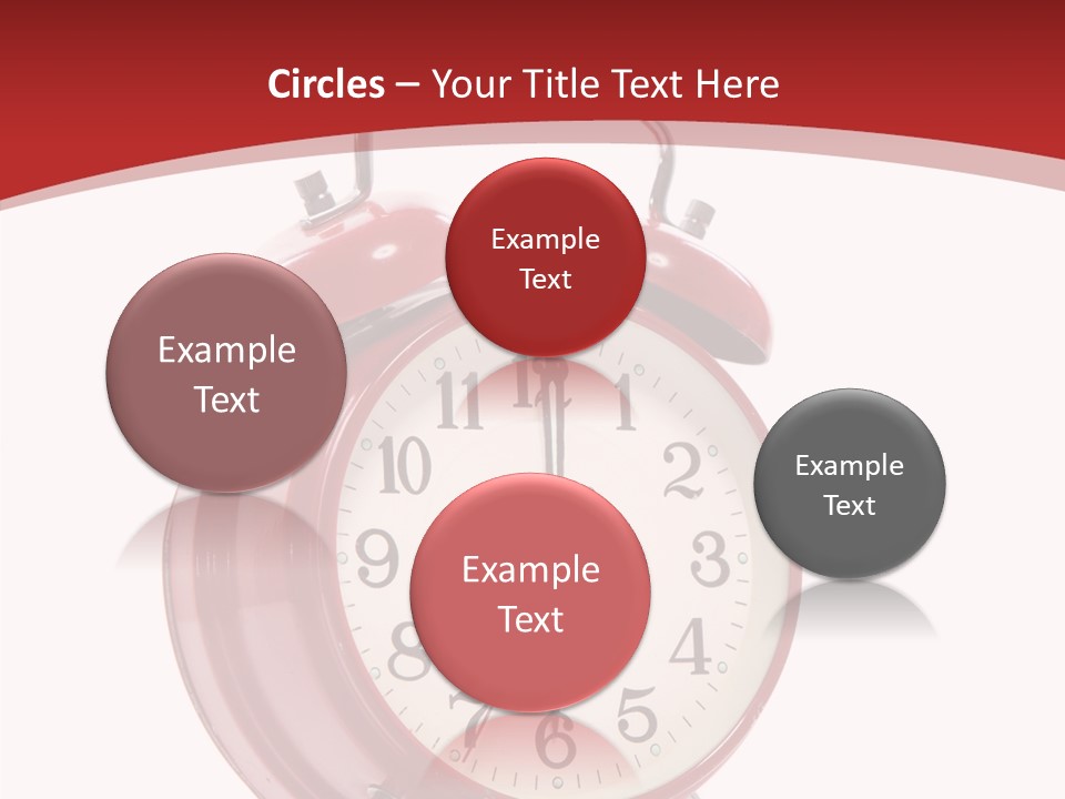 Elderly Finger White Background PowerPoint Template