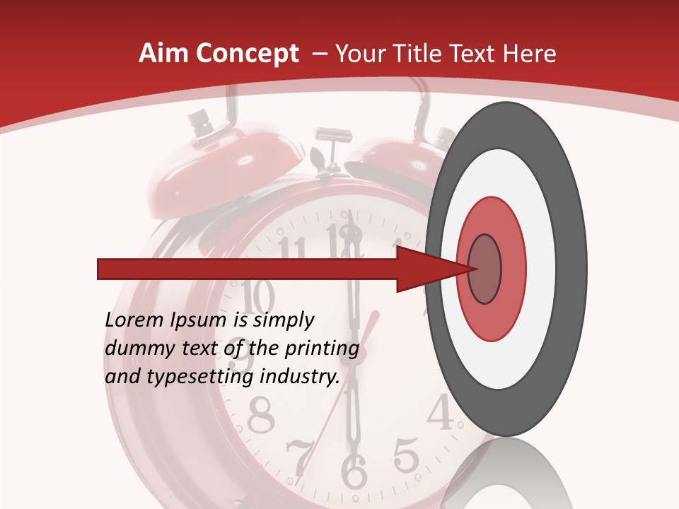 Elderly Finger White Background PowerPoint Template