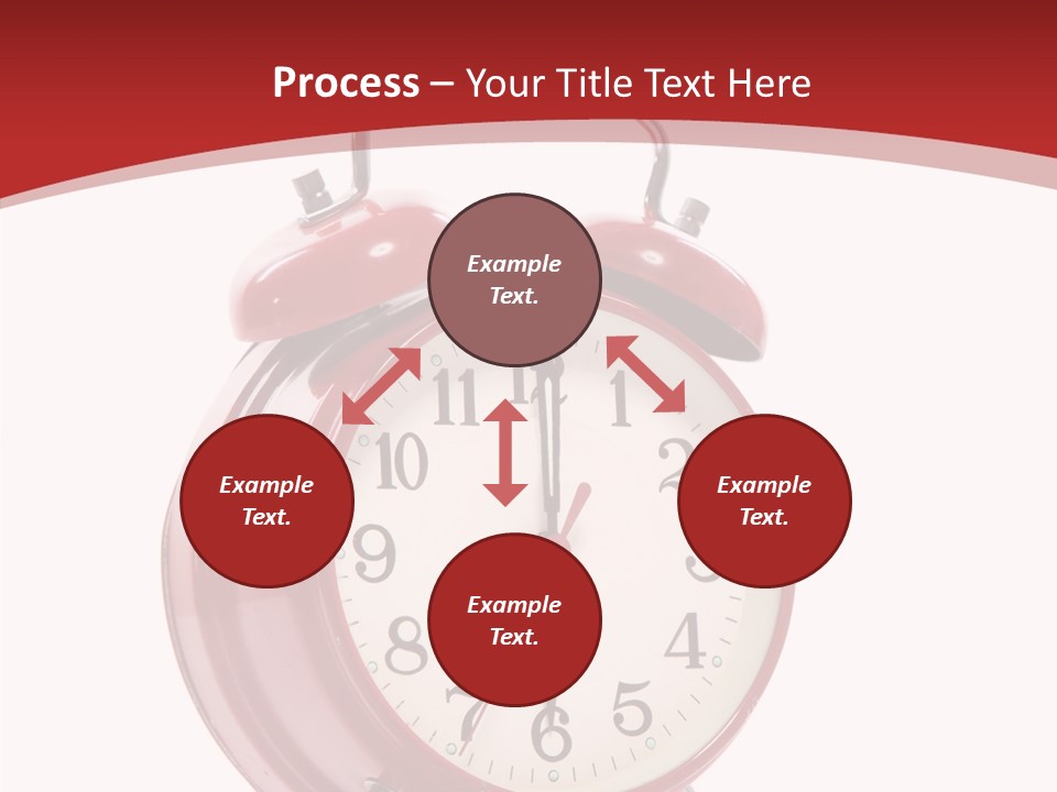 Elderly Finger White Background PowerPoint Template