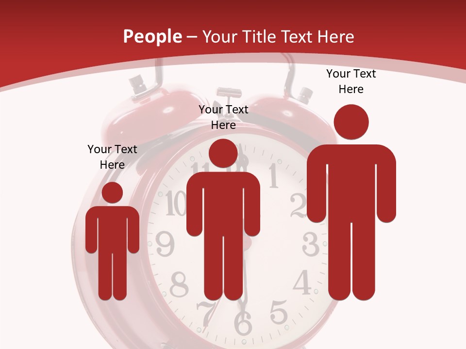 Elderly Finger White Background PowerPoint Template