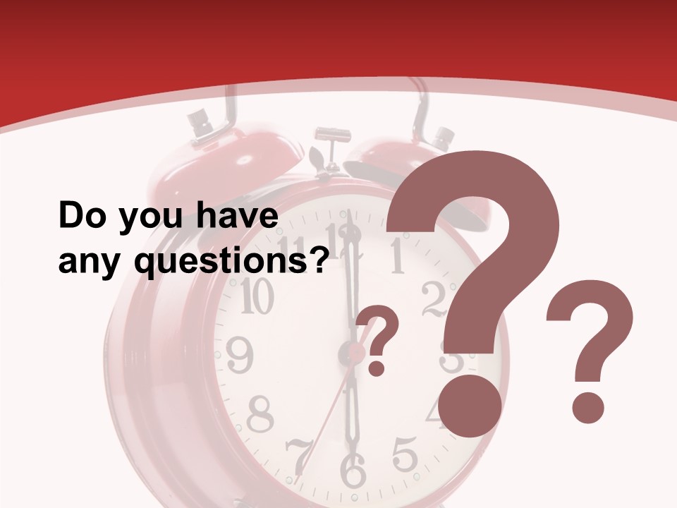 Elderly Finger White Background PowerPoint Template