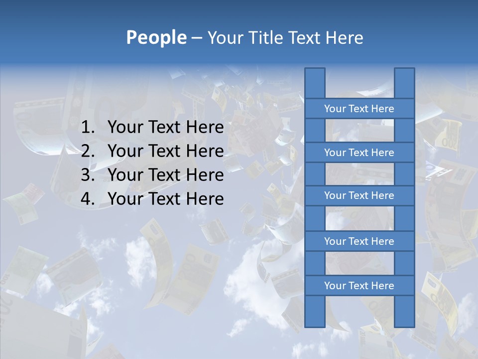 Adult White Background Elder PowerPoint Template