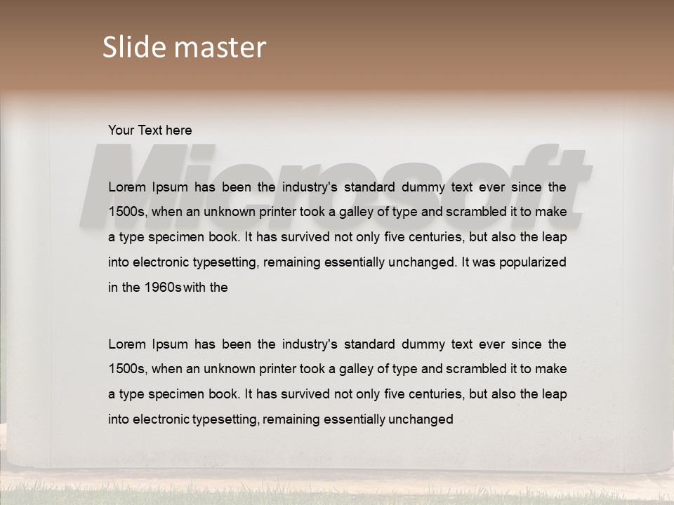 Finger Assist Two PowerPoint Template
