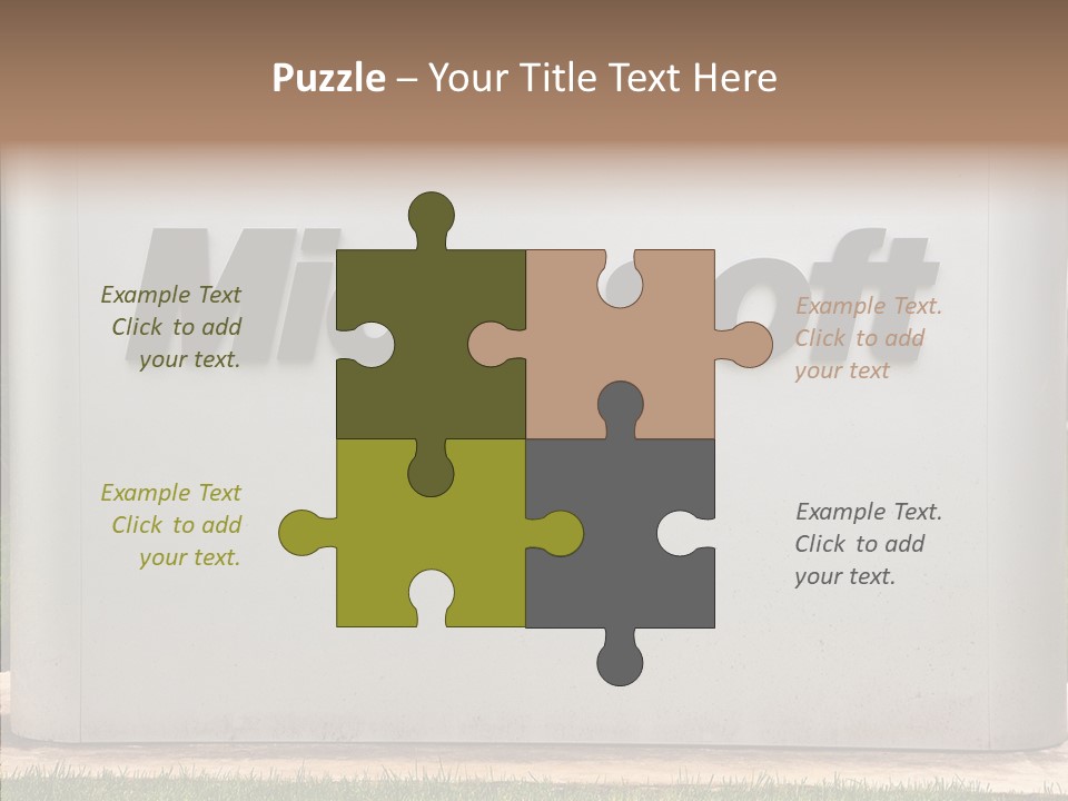 Finger Assist Two PowerPoint Template