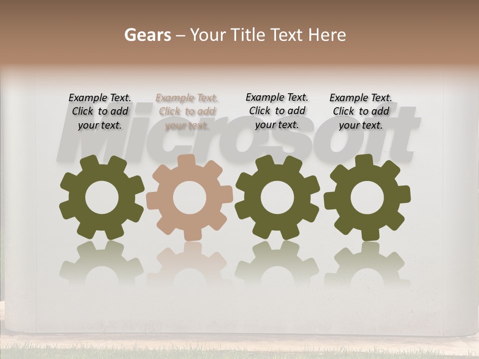 Finger Assist Two PowerPoint Template
