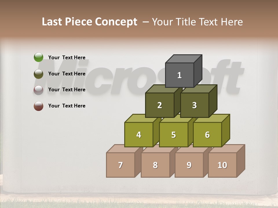 Finger Assist Two PowerPoint Template