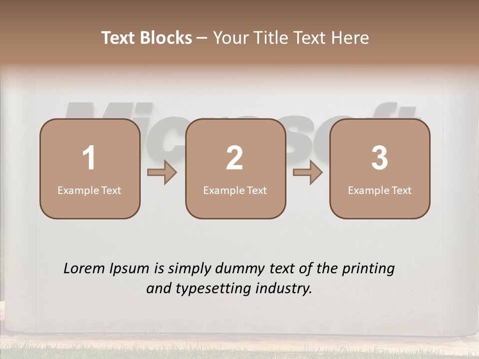 Finger Assist Two PowerPoint Template