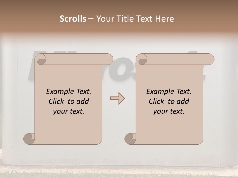 Finger Assist Two PowerPoint Template