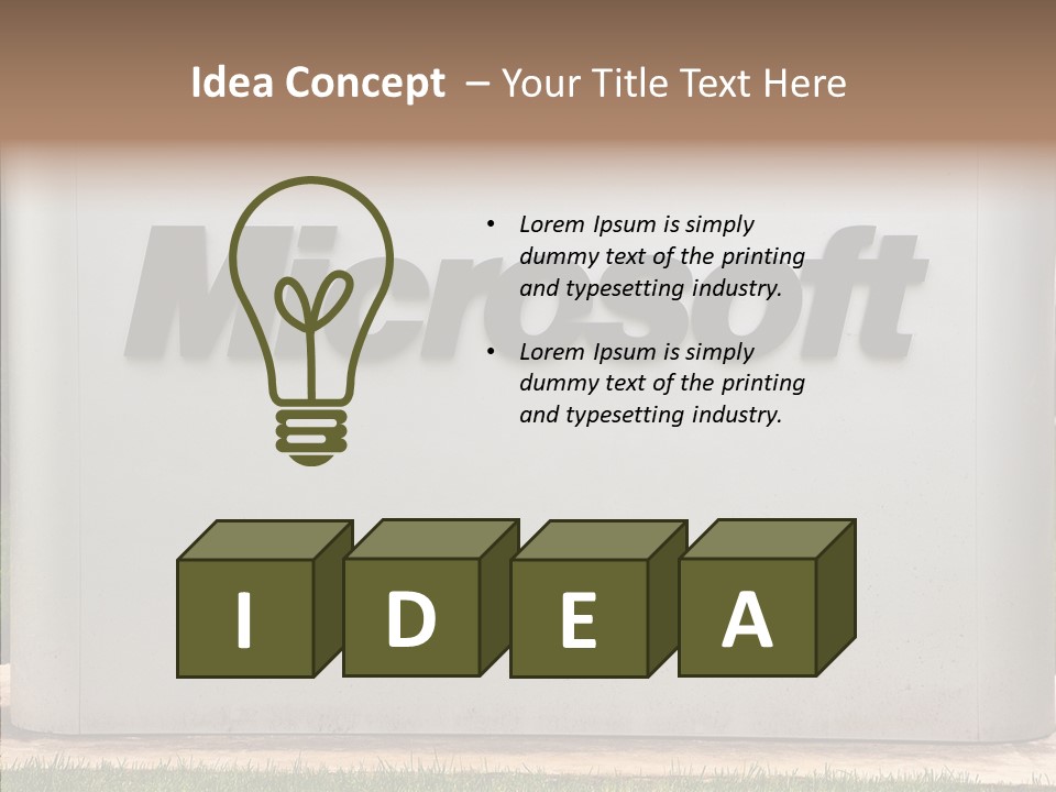 Finger Assist Two PowerPoint Template