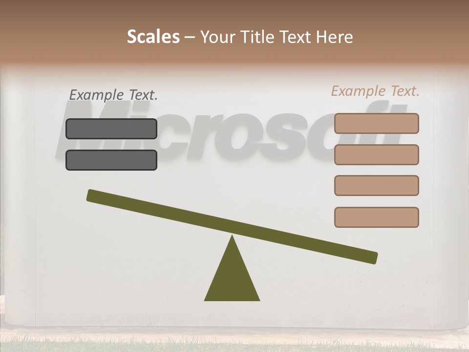 Finger Assist Two PowerPoint Template