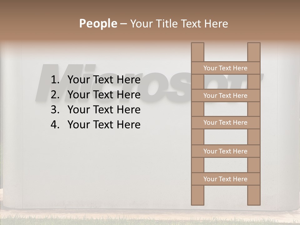 Finger Assist Two PowerPoint Template