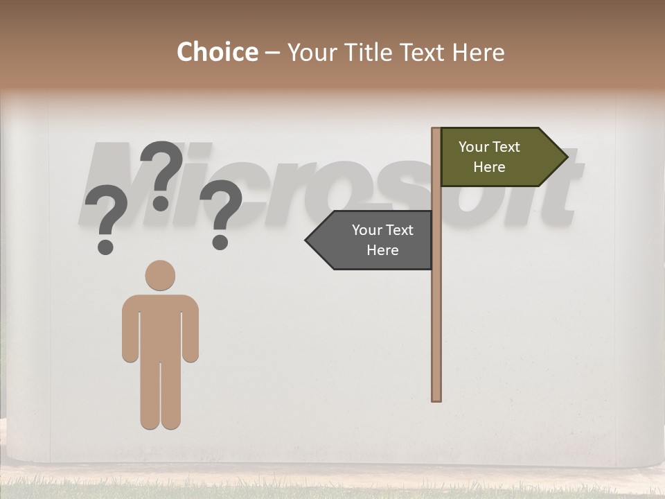 Finger Assist Two PowerPoint Template