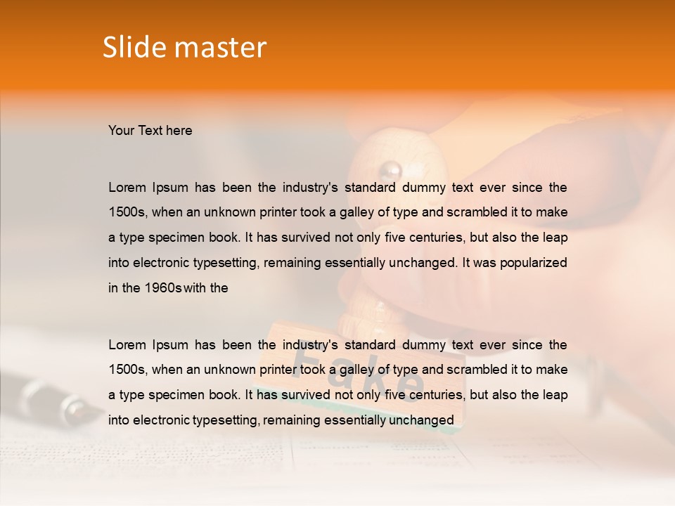 Young Caregiver Human PowerPoint Template