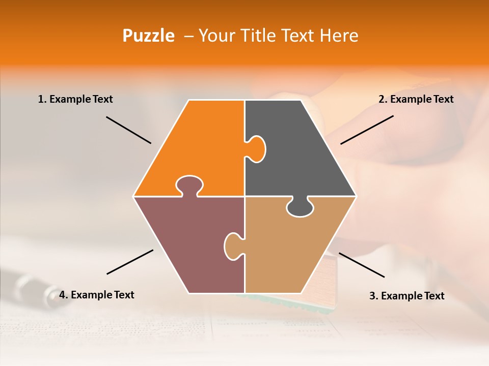 Young Caregiver Human PowerPoint Template