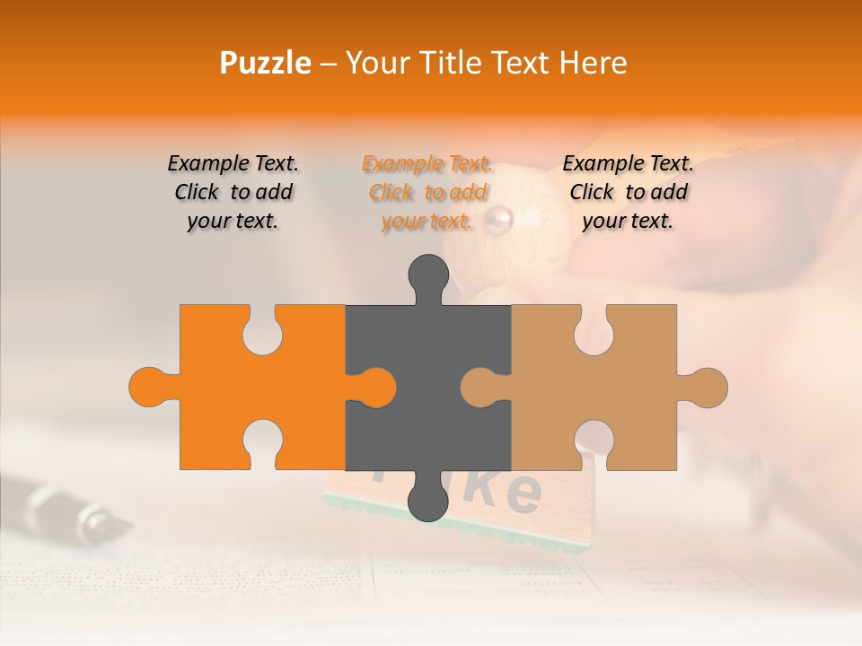 Young Caregiver Human PowerPoint Template