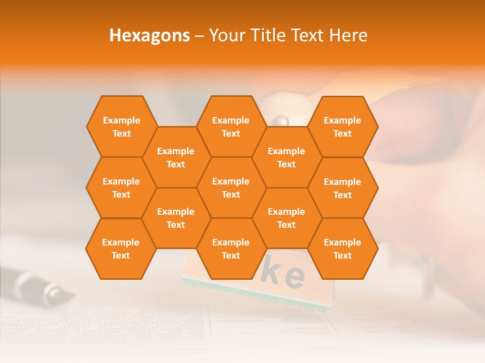 Young Caregiver Human PowerPoint Template