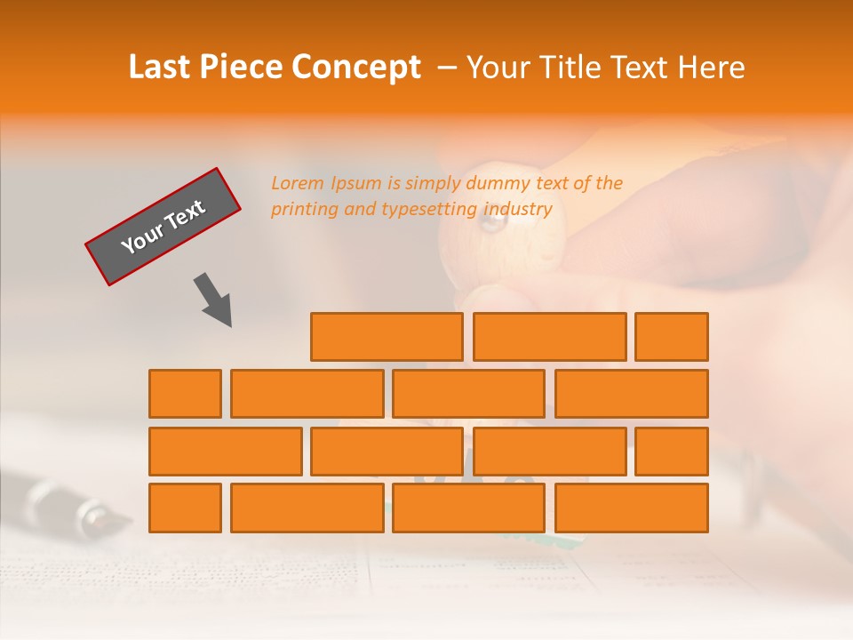 Young Caregiver Human PowerPoint Template