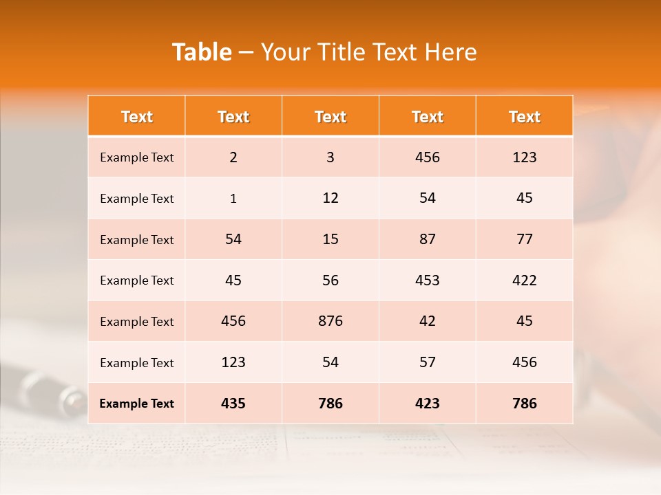 Young Caregiver Human PowerPoint Template