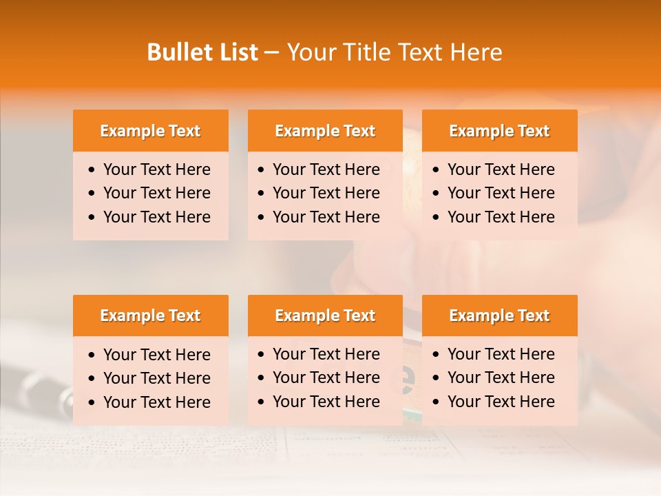 Young Caregiver Human PowerPoint Template