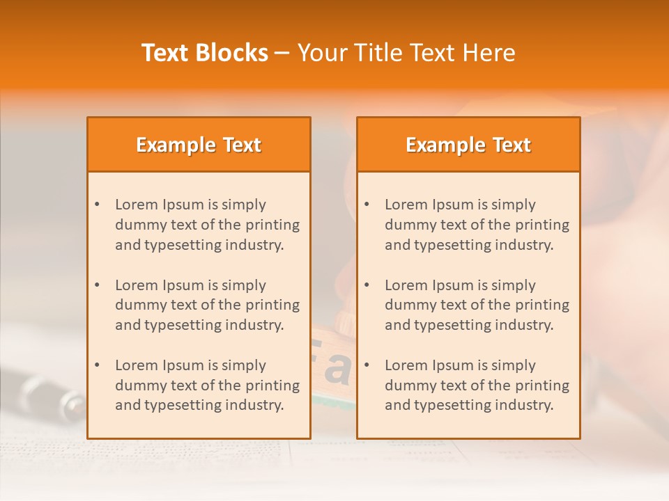 Young Caregiver Human PowerPoint Template