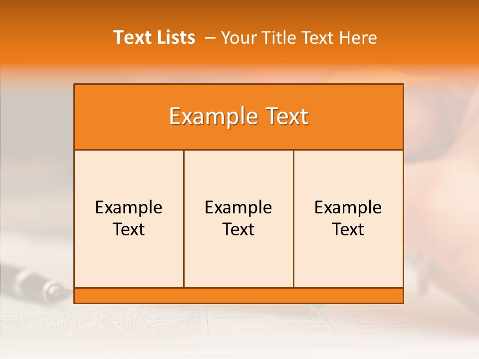 Young Caregiver Human PowerPoint Template