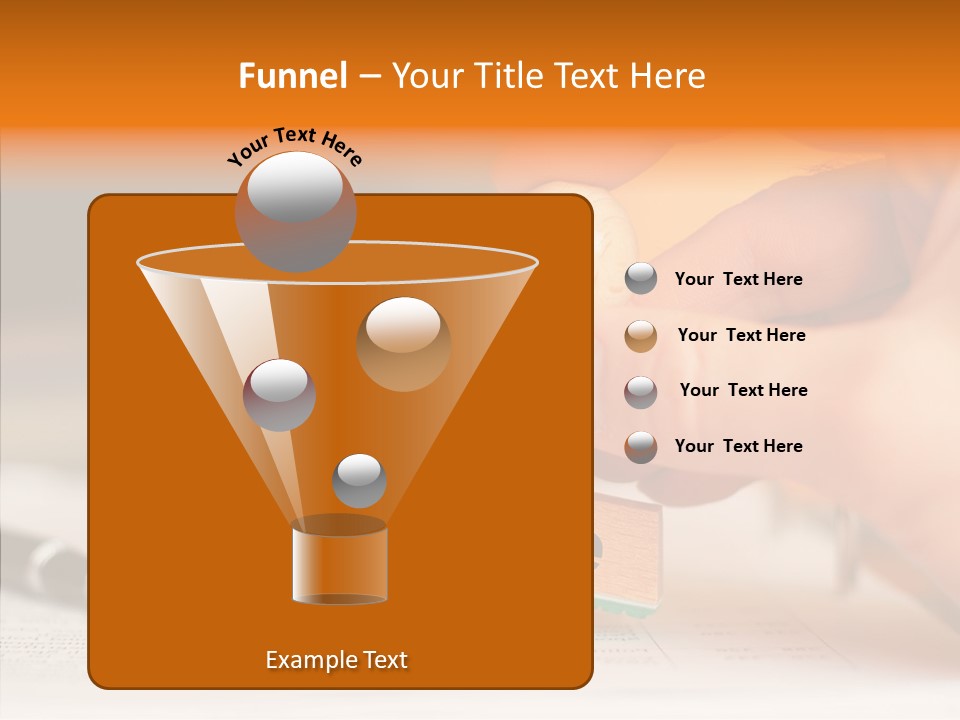 Young Caregiver Human PowerPoint Template