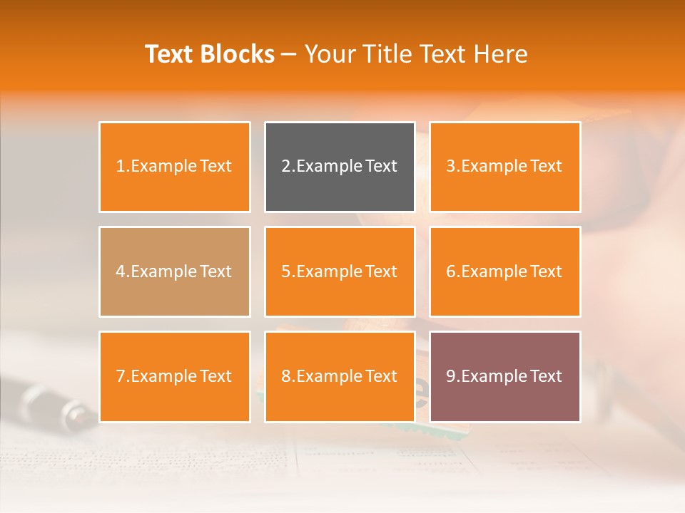 Young Caregiver Human PowerPoint Template