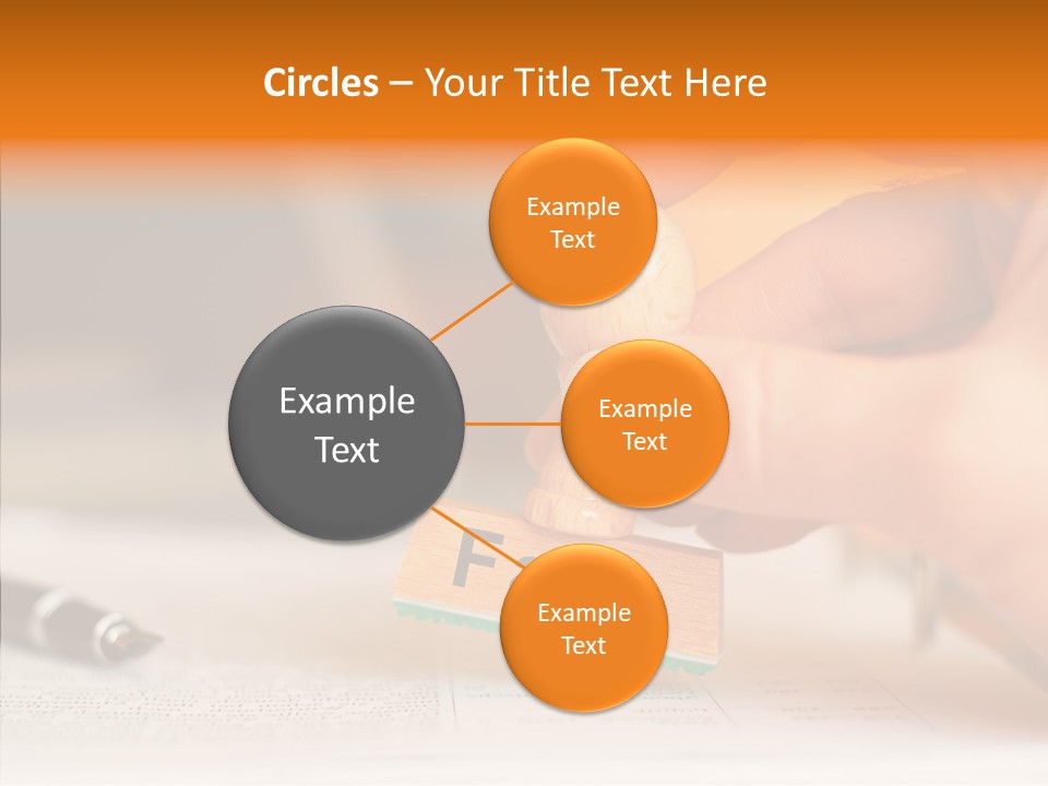 Young Caregiver Human PowerPoint Template