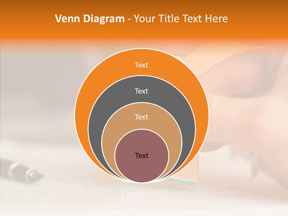 Young Caregiver Human PowerPoint Template