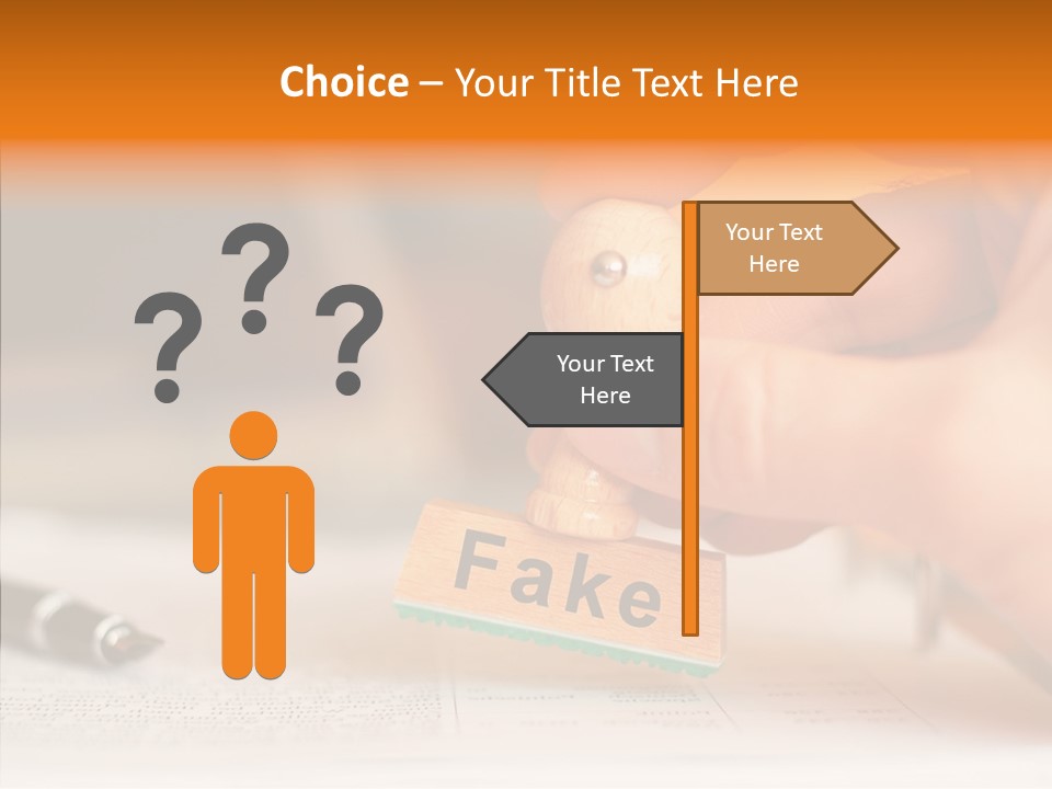 Young Caregiver Human PowerPoint Template