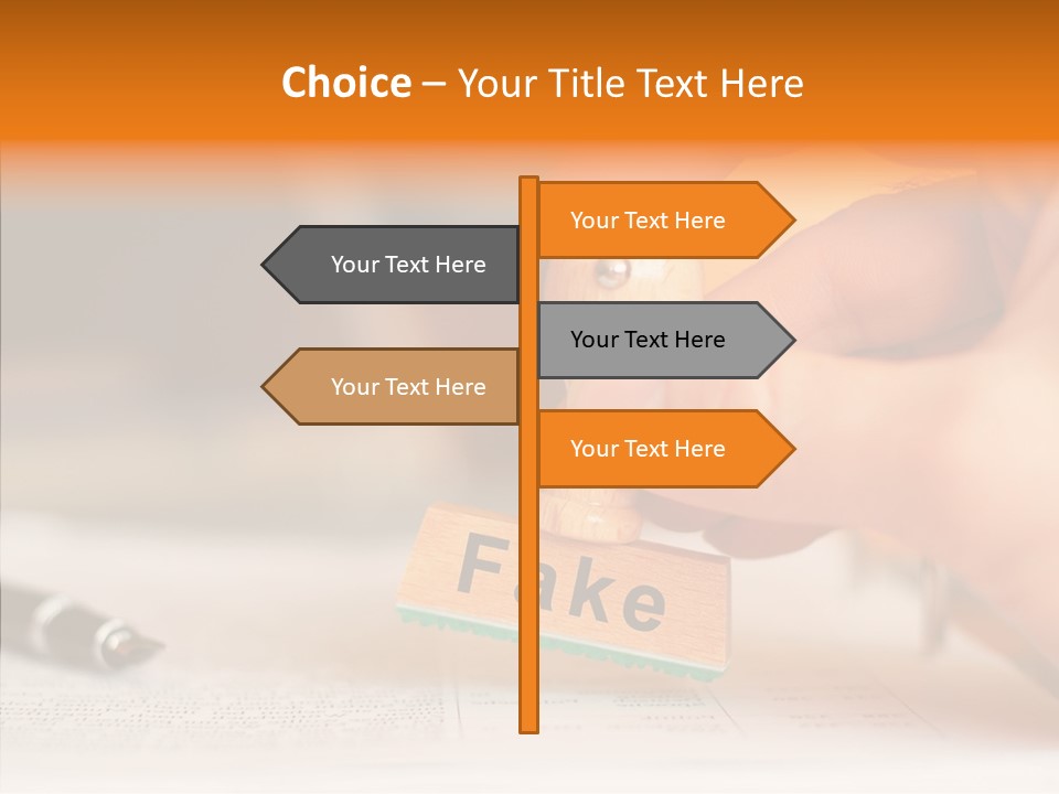 Young Caregiver Human PowerPoint Template