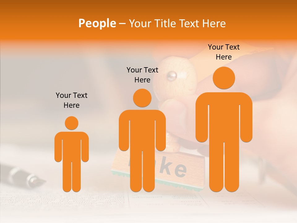 Young Caregiver Human PowerPoint Template