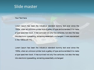 Senior   Finger PowerPoint Template